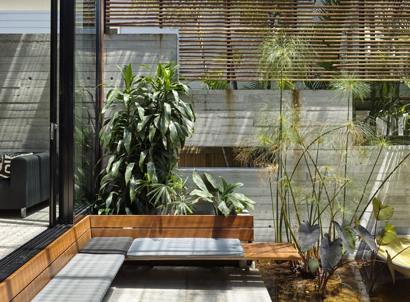 Mark Street Renovation courtyard © Christopher Frederick Jones