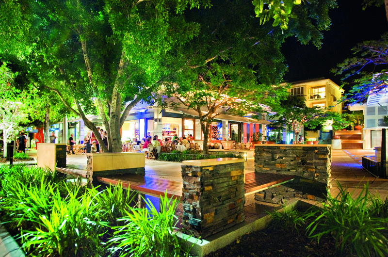 hastings street furniture designed with architectus for noosa shire council